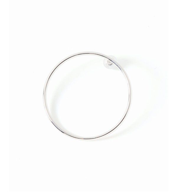 Lilas by Spick&Span「1.5パイプ3.4cmサークルピアスWG K10」|ピアス|