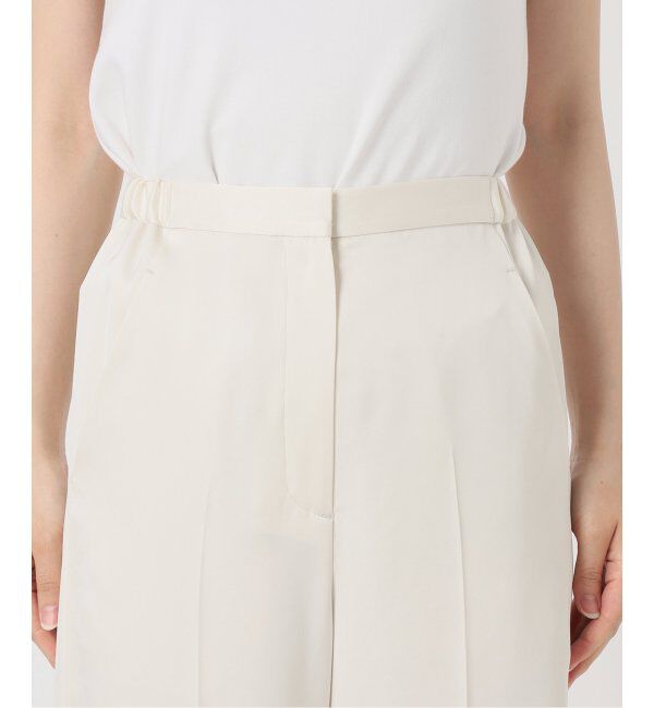 NOBLE「《追加》ルナサテンコンフォートパンツ」|スラックス|