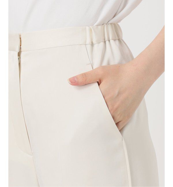 NOBLE「《追加》ルナサテンコンフォートパンツ」|スラックス|