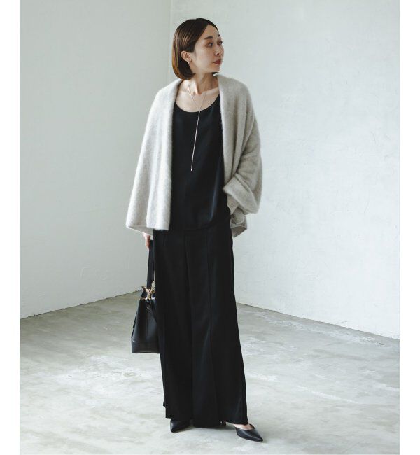 NOBLE「《追加》ルナサテンコンフォートパンツ」|スラックス|