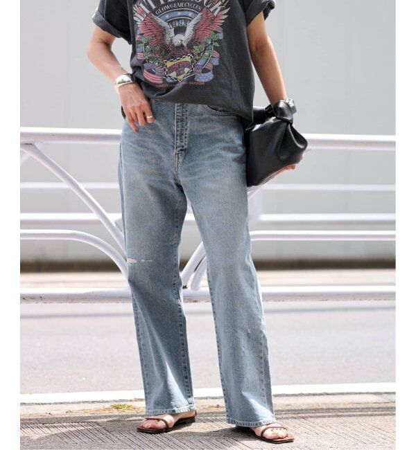 FRAMeWORK「≪追加・ベストセラー≫デニムストレートパンツ3」|デニム|