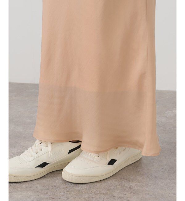 FRAMeWORK「≪追加≫シルキーキュプラバイアススカート2」|スカート|