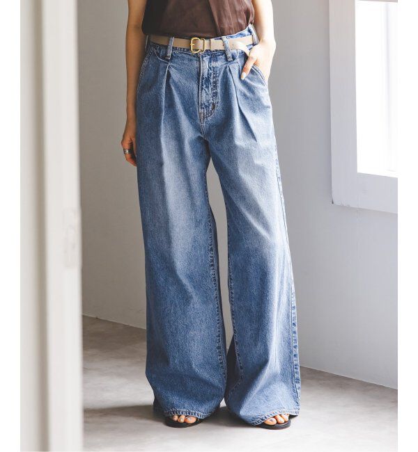 NOBLE「NEED by heritage/ニードバイヘリテージ AARON」|デニム|ネイビー