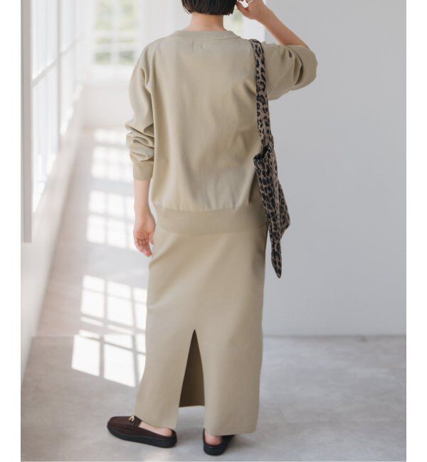 Spick and Span「《WEB限定 / 追加》ウォッシャブルクルーネックカーディガン」|カーディガン|