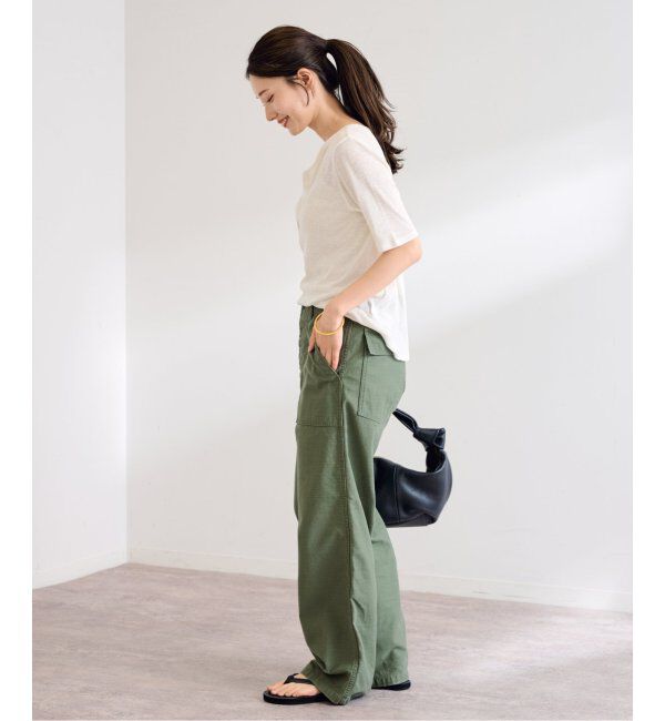 FRAMeWORK「スラブシアーテレコヘンリーS/S-Tee」|Tシャツ・カットソー|