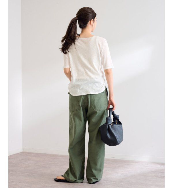 FRAMeWORK「スラブシアーテレコヘンリーS/S-Tee」|Tシャツ・カットソー|