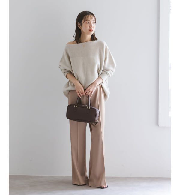 NOBLE「《WEB・一部店舗限定追加2》ファインウールドルマンプルオーバー」|ニット・セーター|