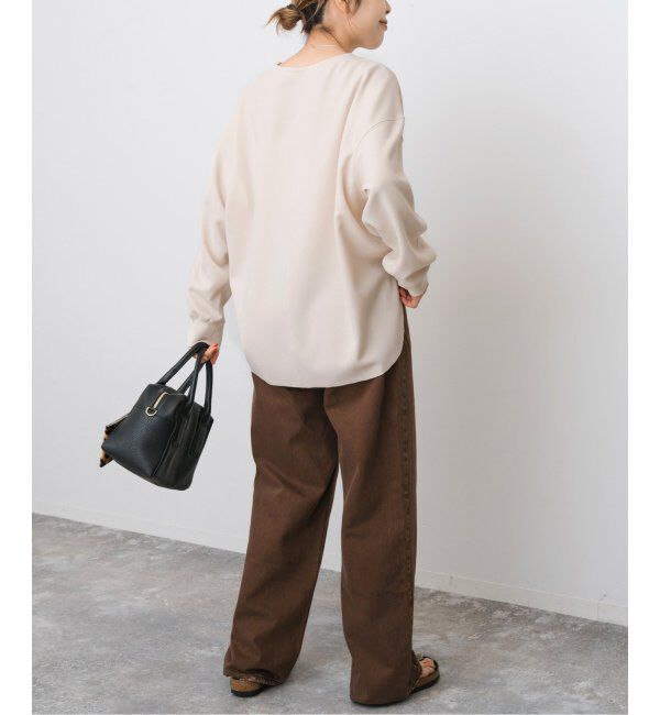 Spick and Span「アムンゼンクロスニュアンスブラウス」|シャツ・ブラウス|