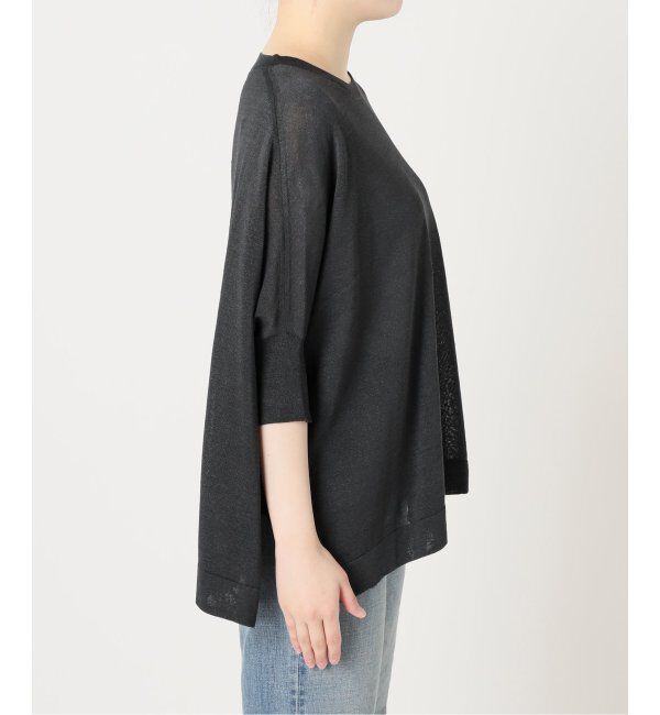FRAMeWORK「≪追加≫ペーパーミックスポンチョニット 2」|ニット・セーター|