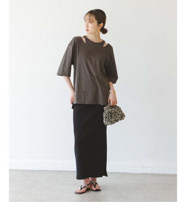 NOBLE「《WEB限定追加》トタンテレコタイトスカート18」|スカート|