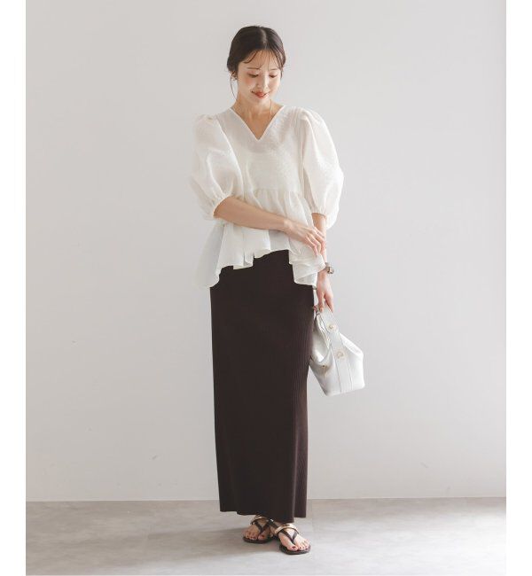 NOBLE「《WEB限定追加》トタンテレコタイトスカート18」|スカート|