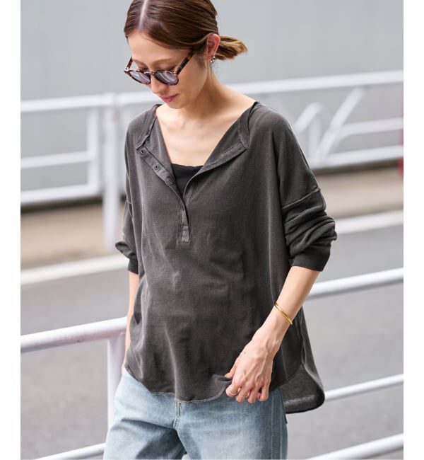 FRAMeWORK「≪追加≫サーフニットヘンリーTee」|Tシャツ・カットソー|