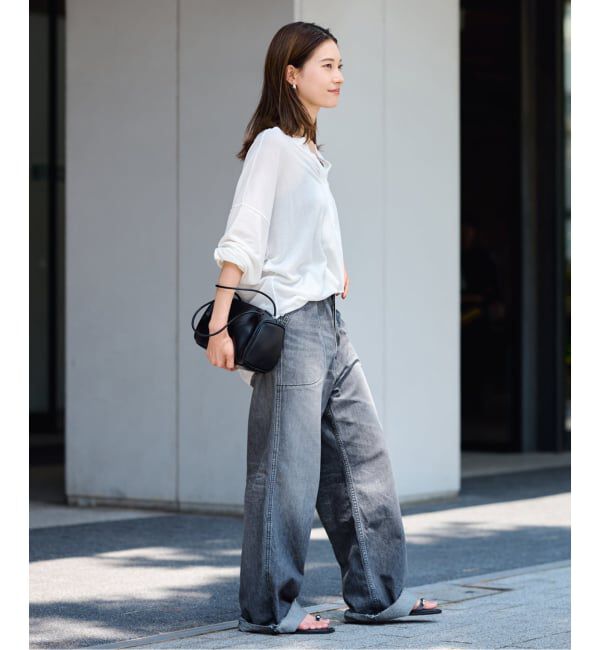 FRAMeWORK「≪追加≫サーフニットヘンリーTee」|Tシャツ・カットソー|