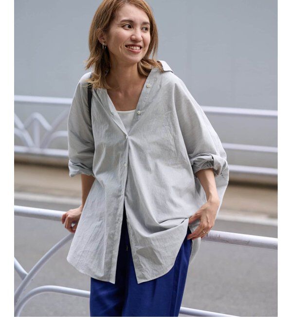 FRAMeWORK「≪WEB＋一部店舗限定 / 追加≫ハーフスリーブポンチョシャツ」|シャツ・ブラウス|