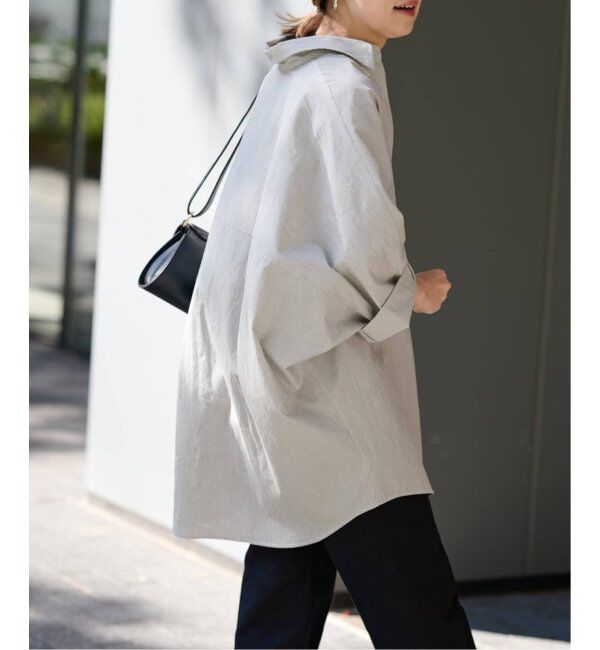 FRAMeWORK「≪WEB＋一部店舗限定 / 追加≫ハーフスリーブポンチョシャツ」|シャツ・ブラウス|