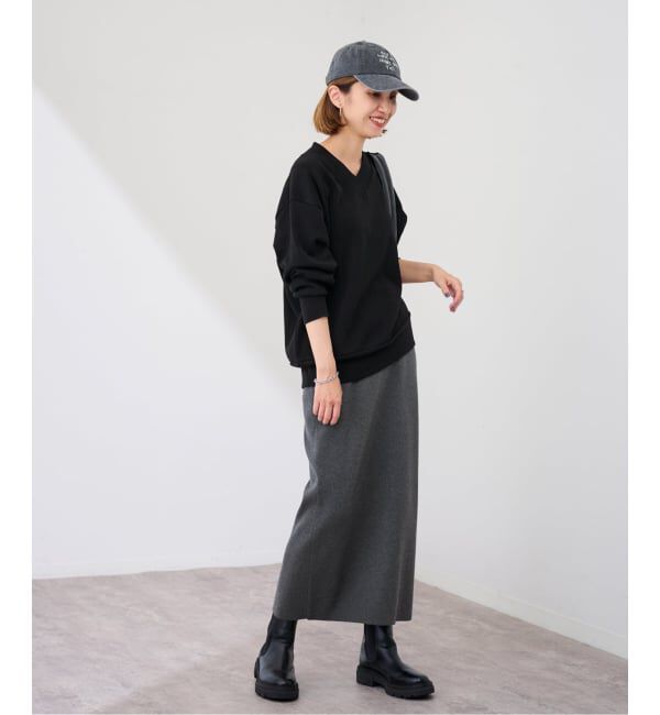 FRAMeWORK「≪追加≫総針タイトスカート」|スカート|
