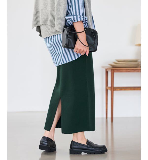 FRAMeWORK「≪追加≫総針タイトスカート」|スカート|