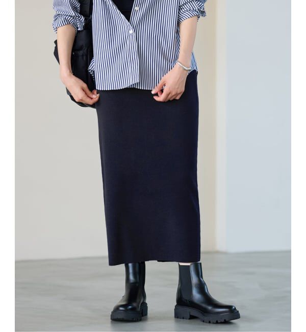 FRAMeWORK「≪追加≫総針タイトスカート」|スカート|