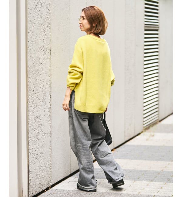 FRAMeWORK「≪追加≫ラグランスリーブ ワイドプルオーバー 3」|ニット・セーター|
