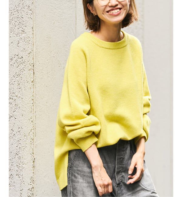 FRAMeWORK「≪追加≫ラグランスリーブ ワイドプルオーバー 3」|ニット・セーター|