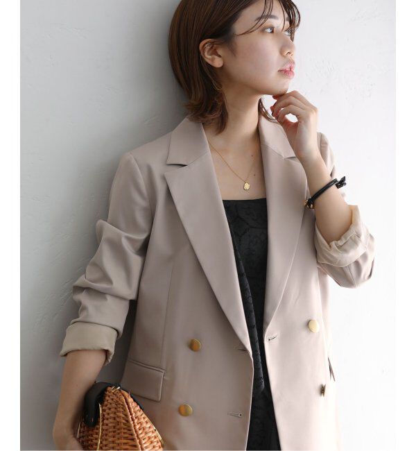  「T/Rダブルブレストジャケット」|テーラードジャケット|