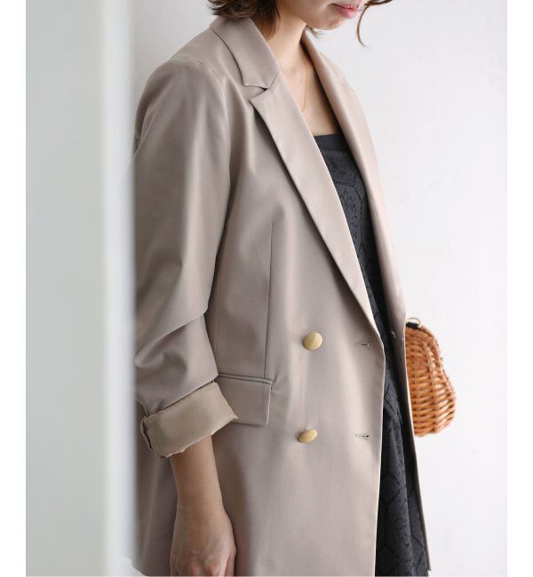  「T/Rダブルブレストジャケット」|テーラードジャケット|