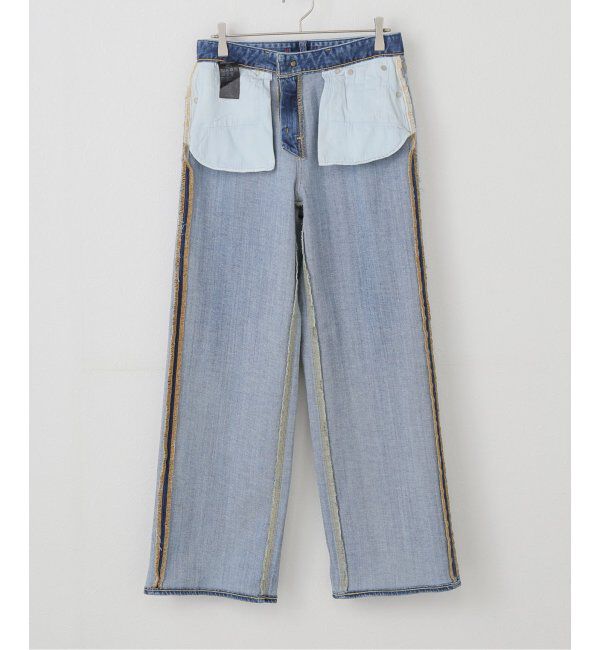  「【洗える】RED CARD TOKYO/レッドカードトーキョー 35th Anniv. Wide denim」|デニム|