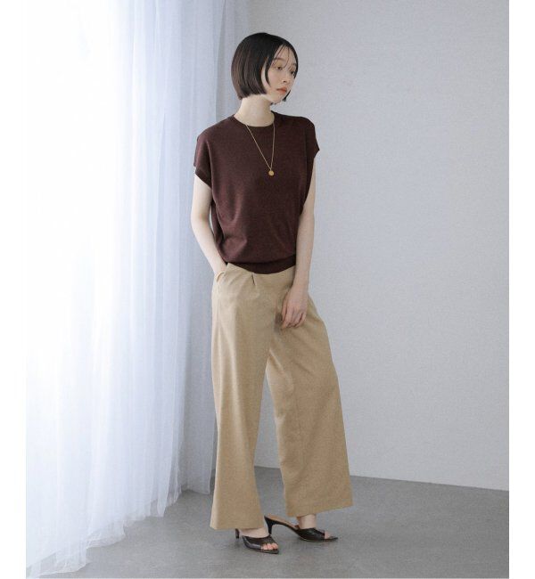  「《追加》【洗える】ウォッシャブルフレンチプルオーバー」|ニット・セーター|