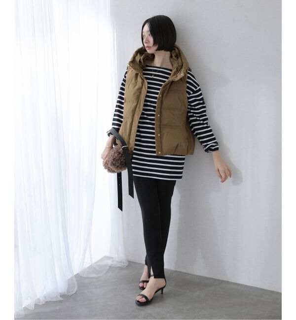  「【洗える】Le Minor/ルミノア ボーダープルオーバー」|Tシャツ・カットソー|