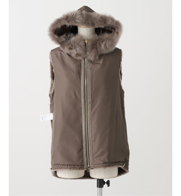  「LISA CONTE/リサコンテ ファーベスト」|ダウンベスト・ベスト|