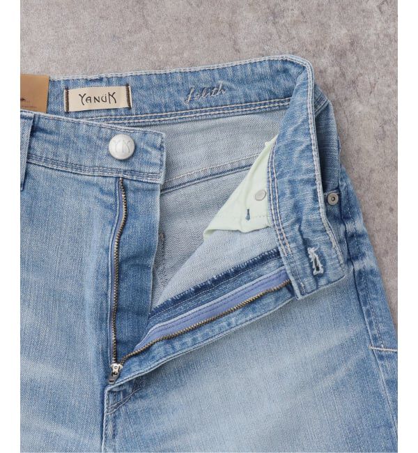  「【洗える】YANUK/ヤヌーク LILITH Wide Straight」|デニム|