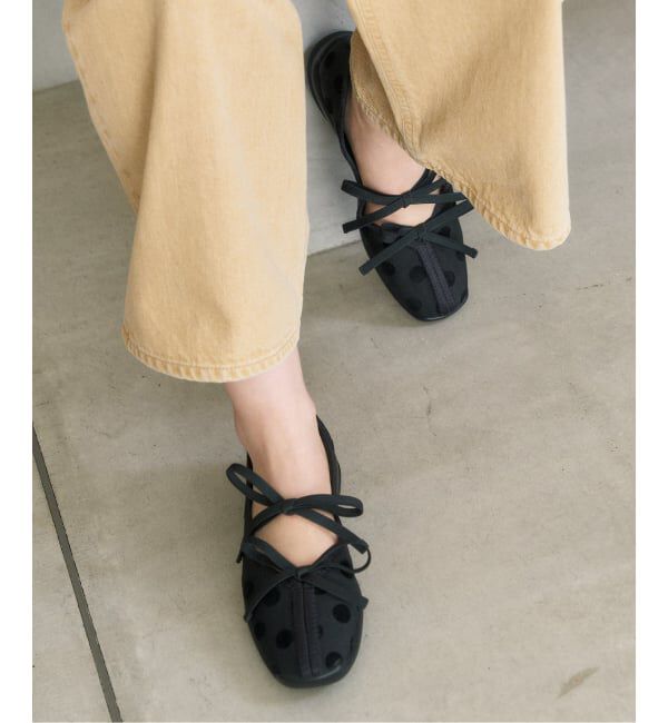  「《追加予約》Lダブルリボンバレリーナ」|スニーカー|