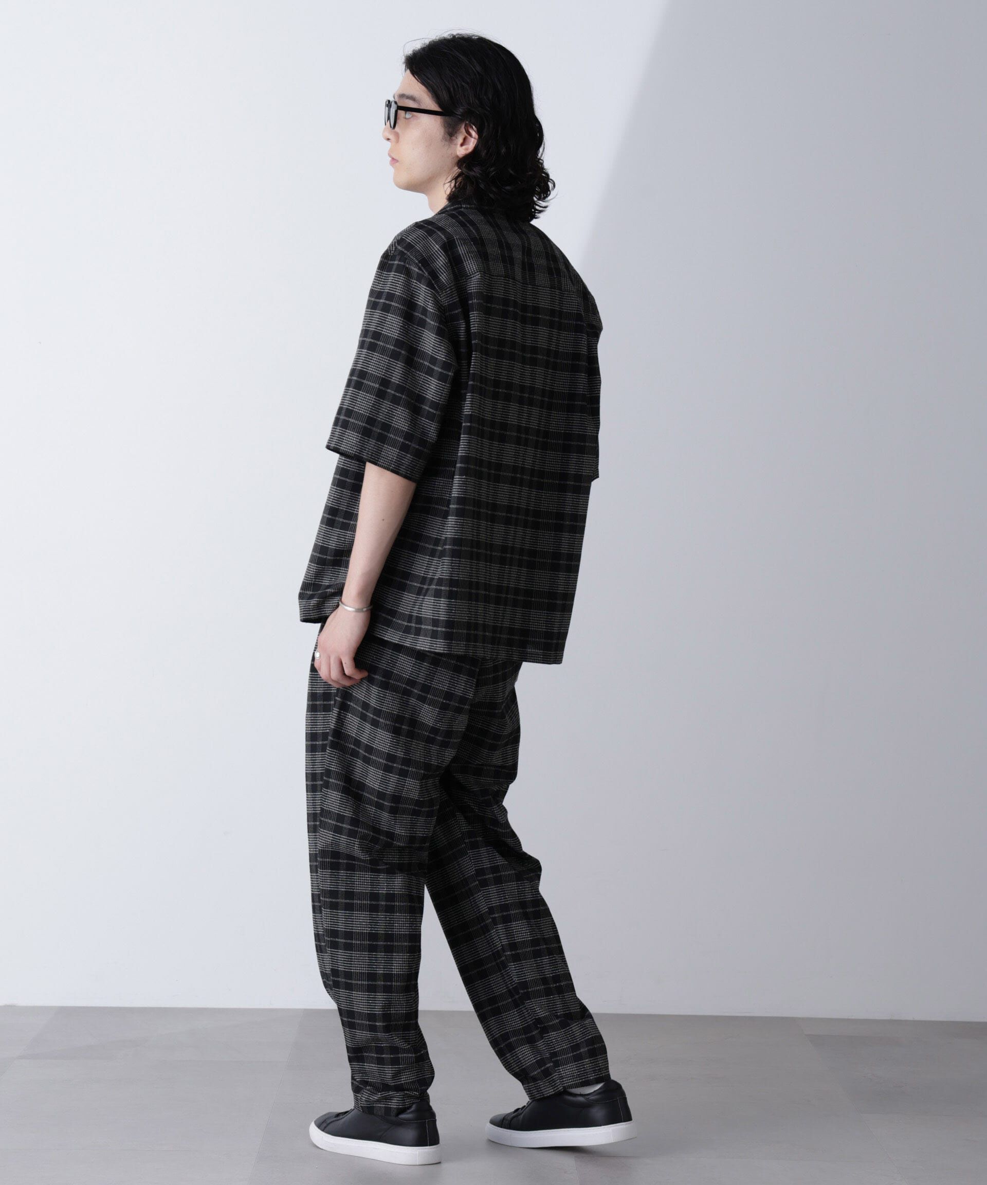 nano･universe「ブークレチェックイージーパンツ」|チノ|