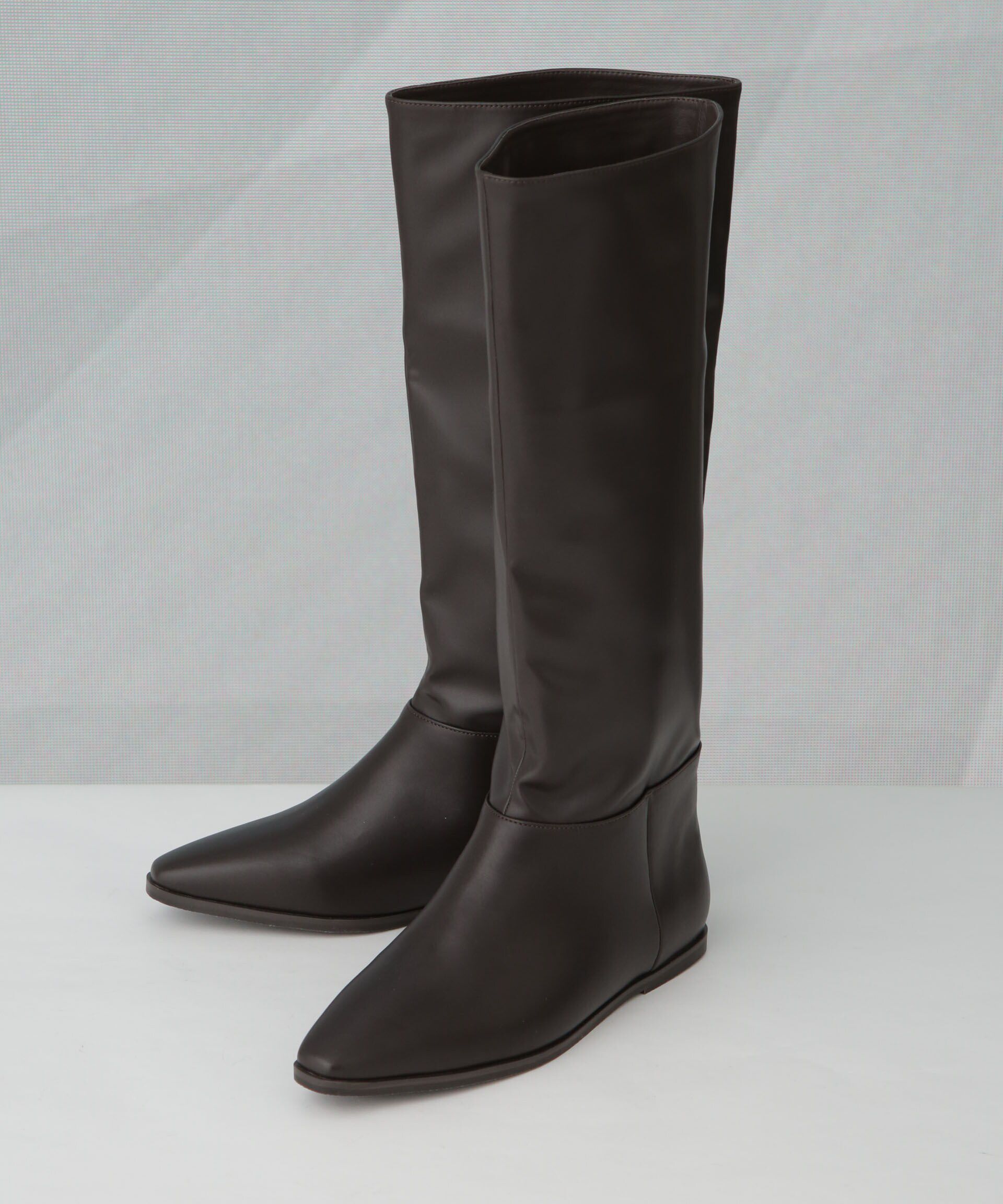 nano･universe「ルーズシルエットロングブーツ」|ショートブーツ|