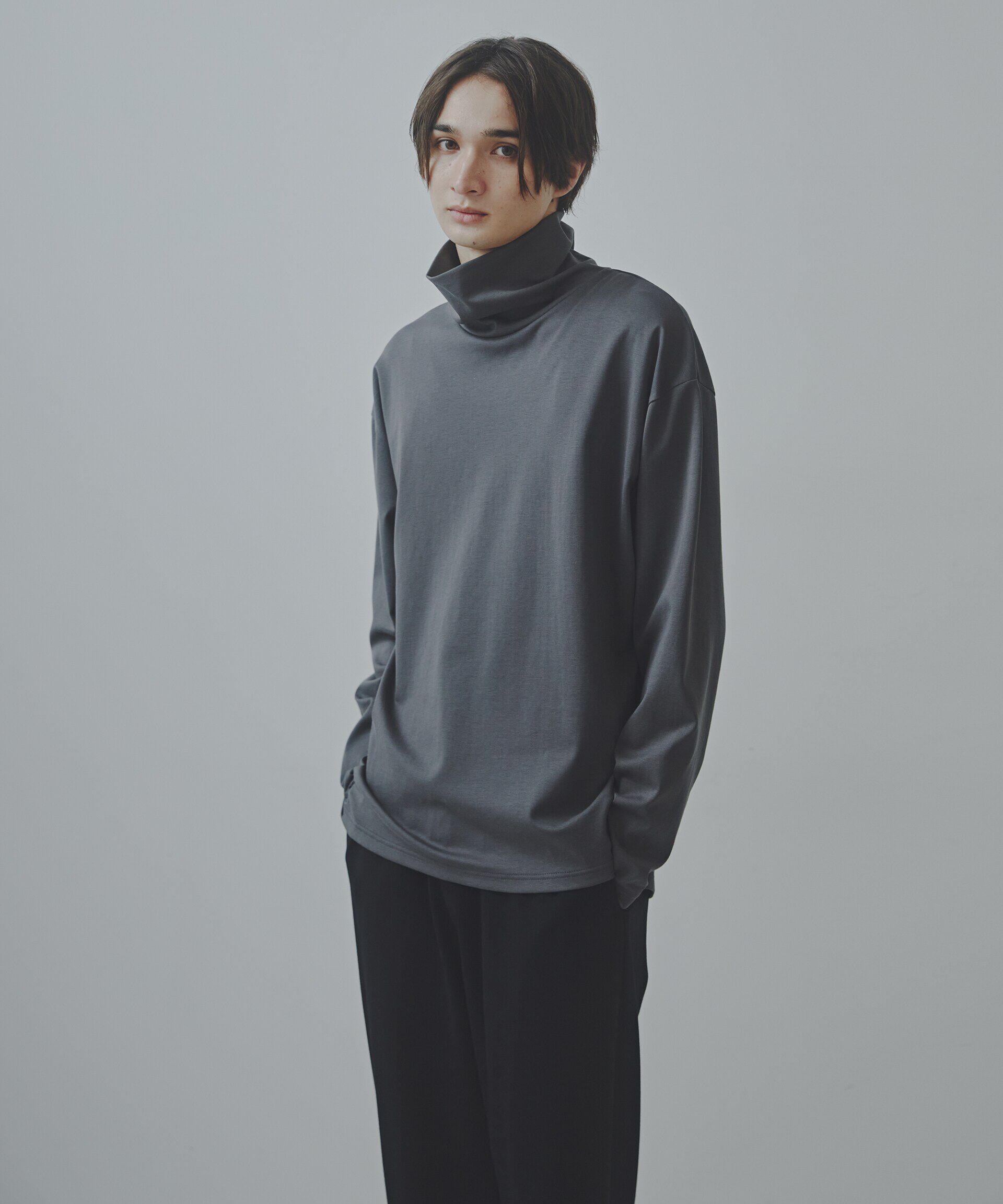 nano･universe「｢Commonuse｣C/T/Pu ポンチタートルネック」|Tシャツ・カットソー|