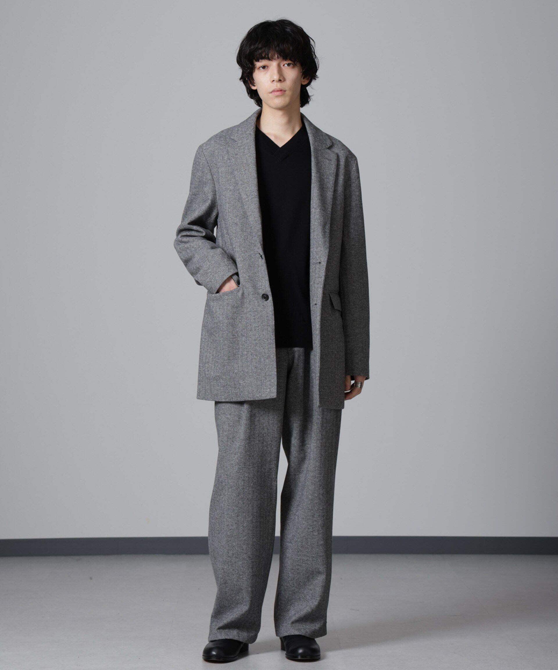 nano･universe「ツイードライク オーバージャケット」|その他|