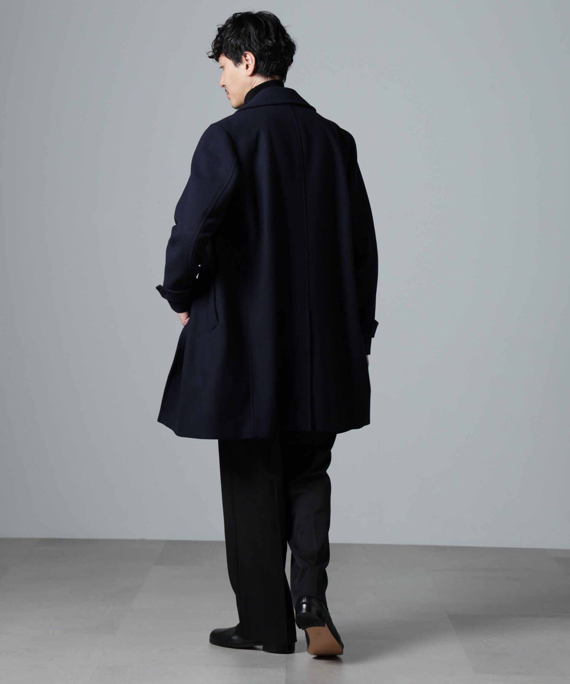nano･universe「ウールブレンドメルトンステンカラーコート」|その他|