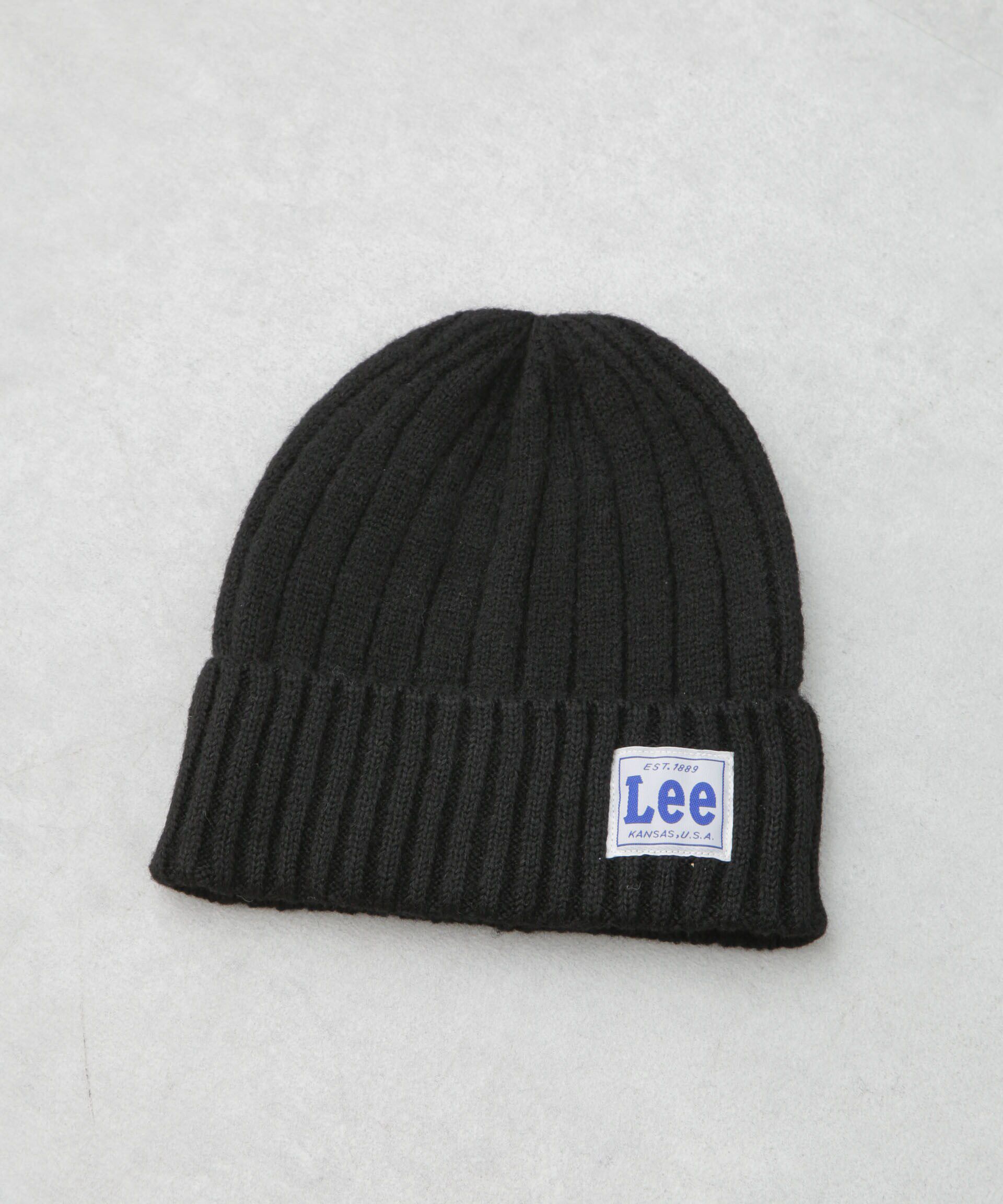 nano･universe「Lee/LE WATCH WOOLY YARN」|キャップ・キャスケット|ブラック