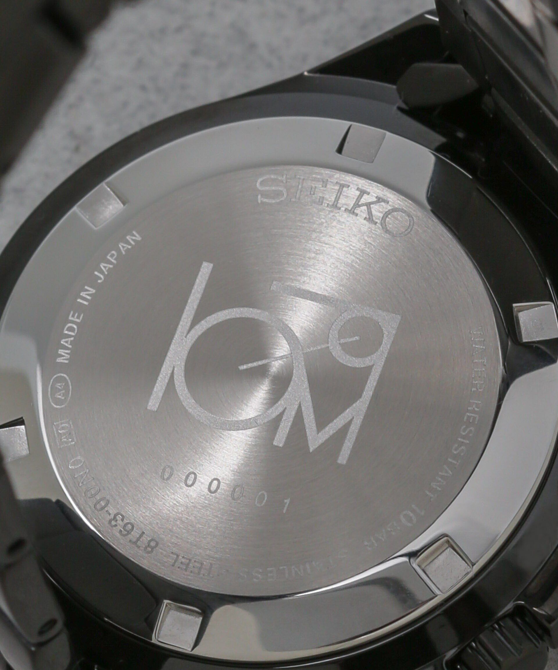 nano･universe「SEIKO/別注セイコー&times;ナノ・ユニバース クオーツクロノグラフ」|腕時計|