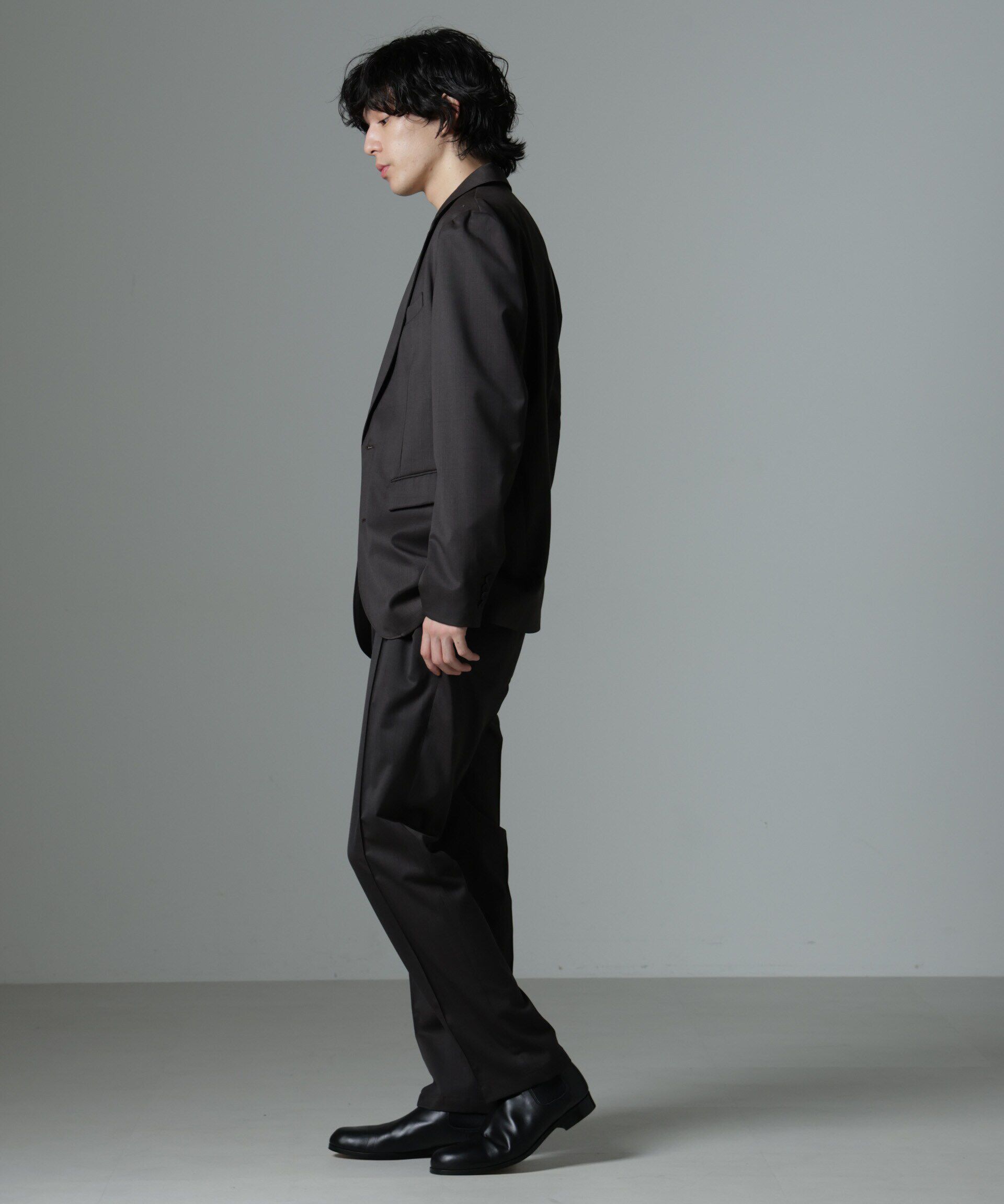 nano･universe「「N JACKET PREMIUM」RENU(R)T/Wシャドーチェックジャケット(セットアップ可)」|スーツ|