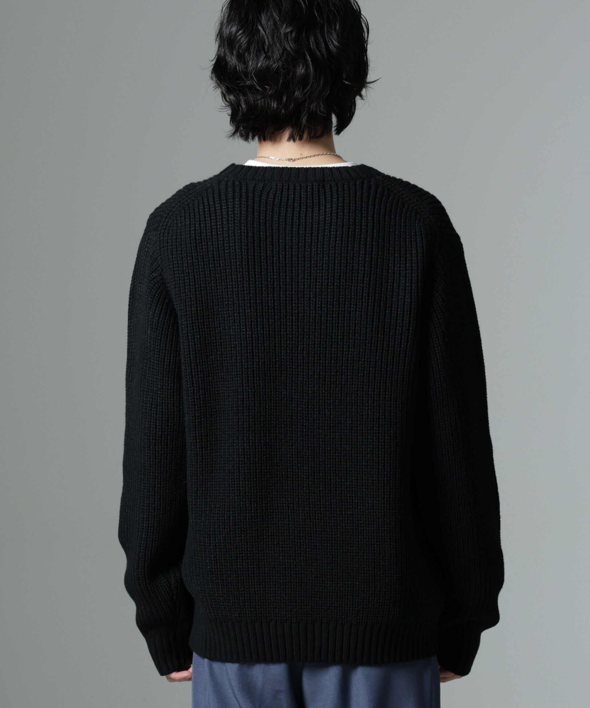 nano･universe「リラックス畦ニット」|ニット・セーター|