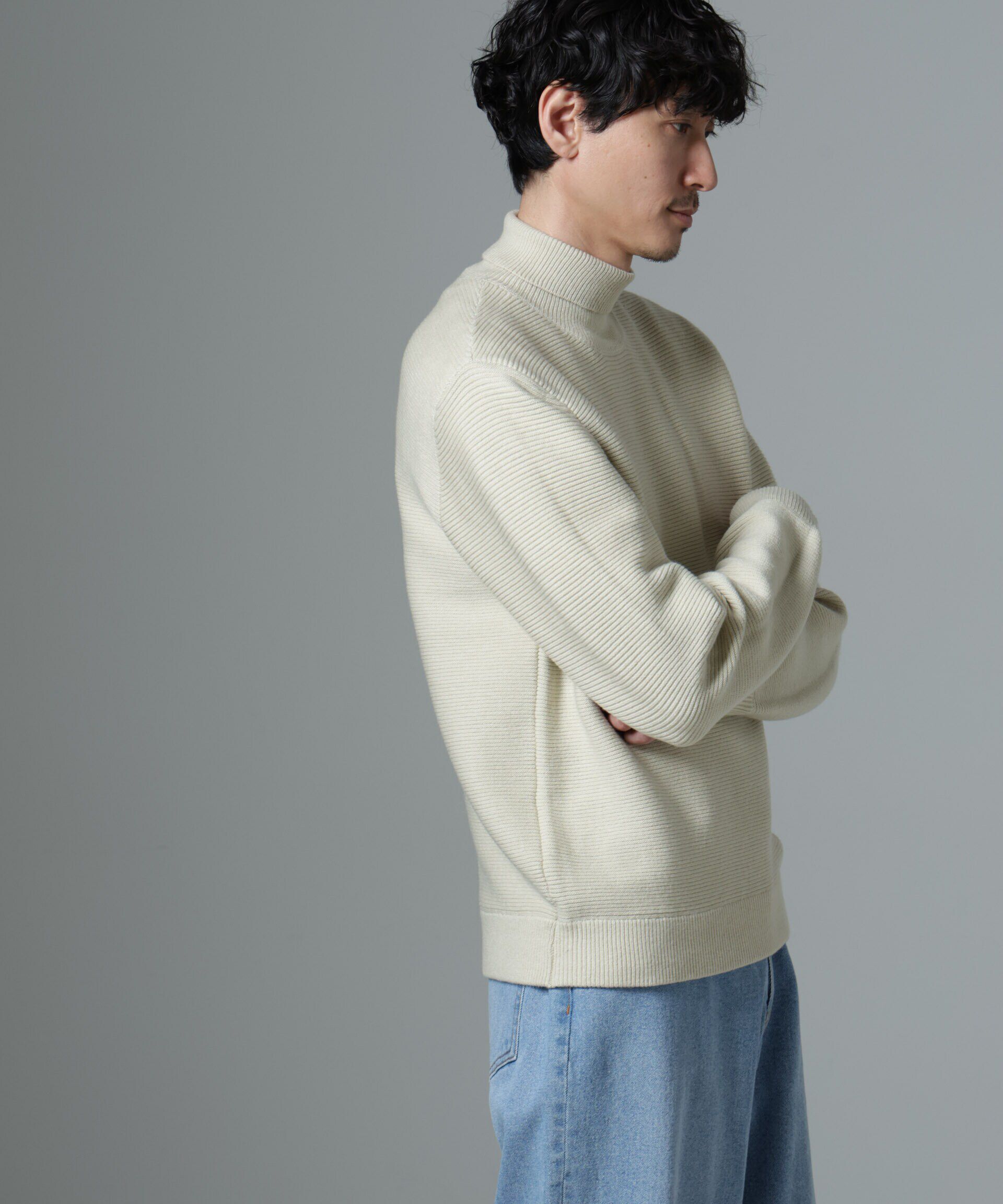 nano･universe「MIXガーターニット」|ニット・セーター|