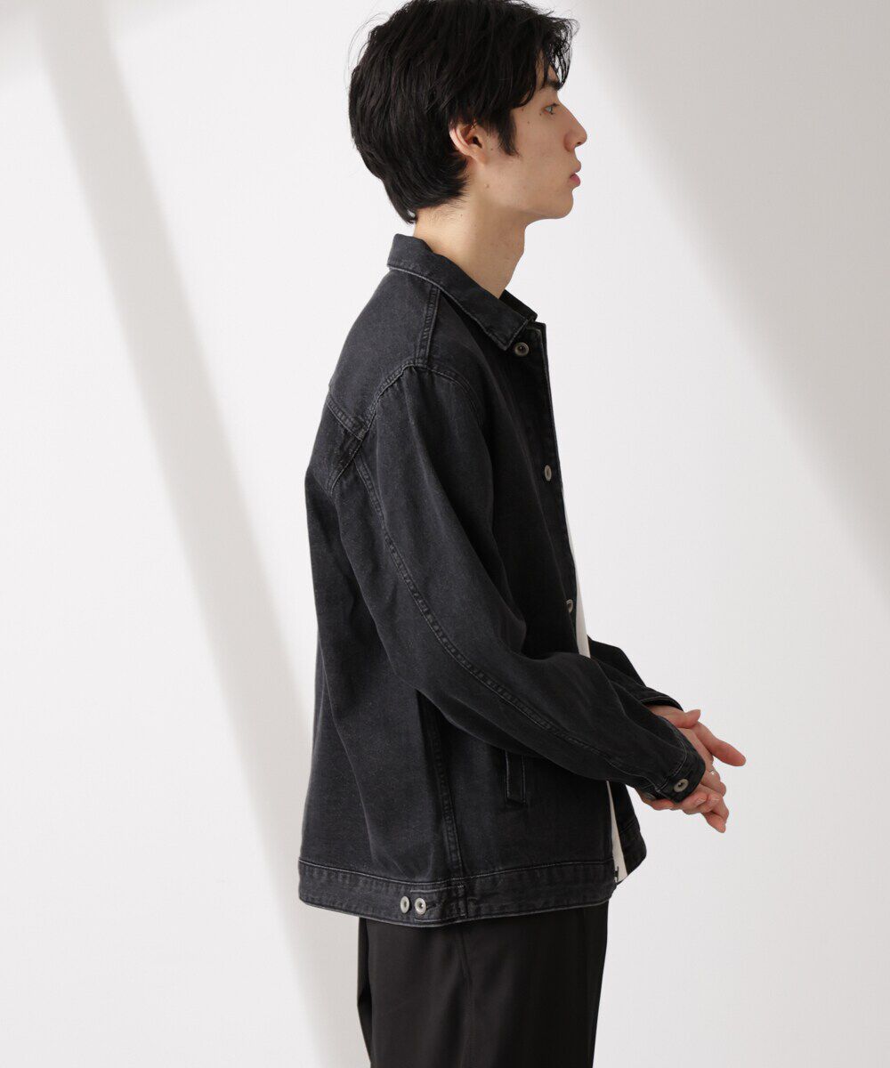 nano･universe「デニムブルゾン」|ブルゾン・スタジャン|
