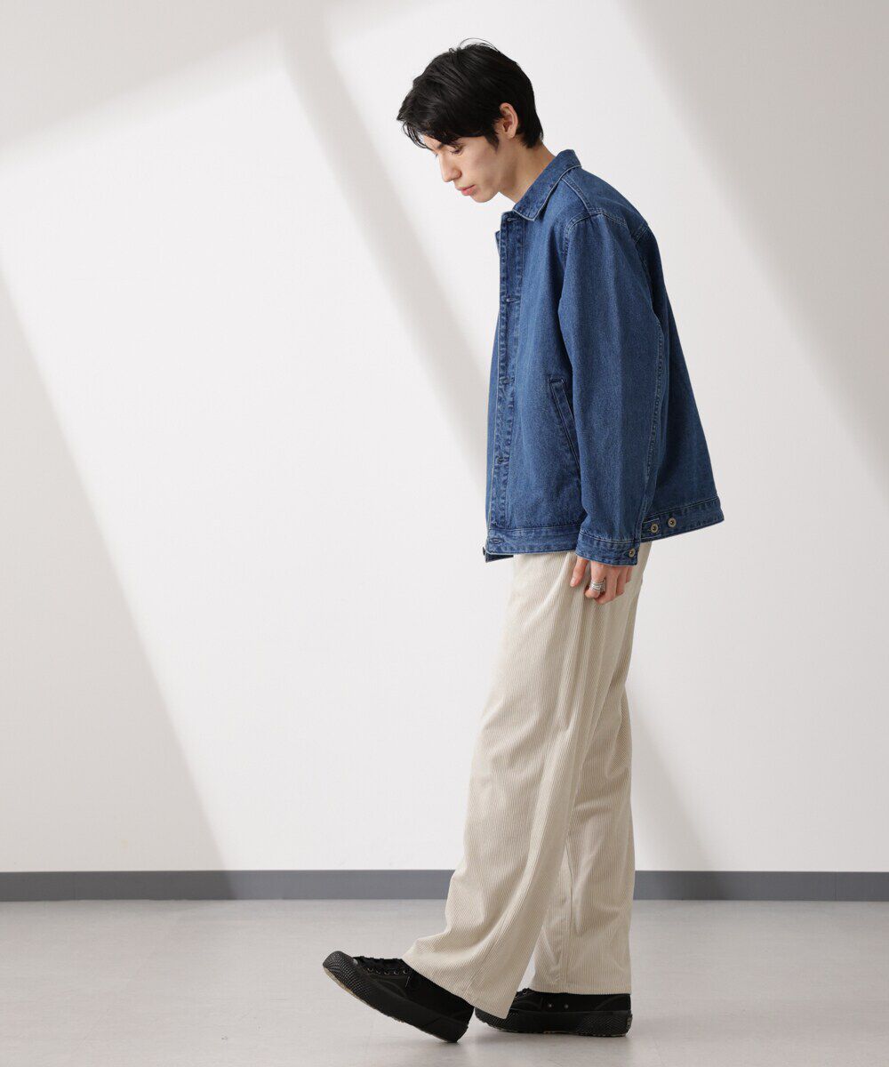 nano･universe「デニムブルゾン」|ブルゾン・スタジャン|