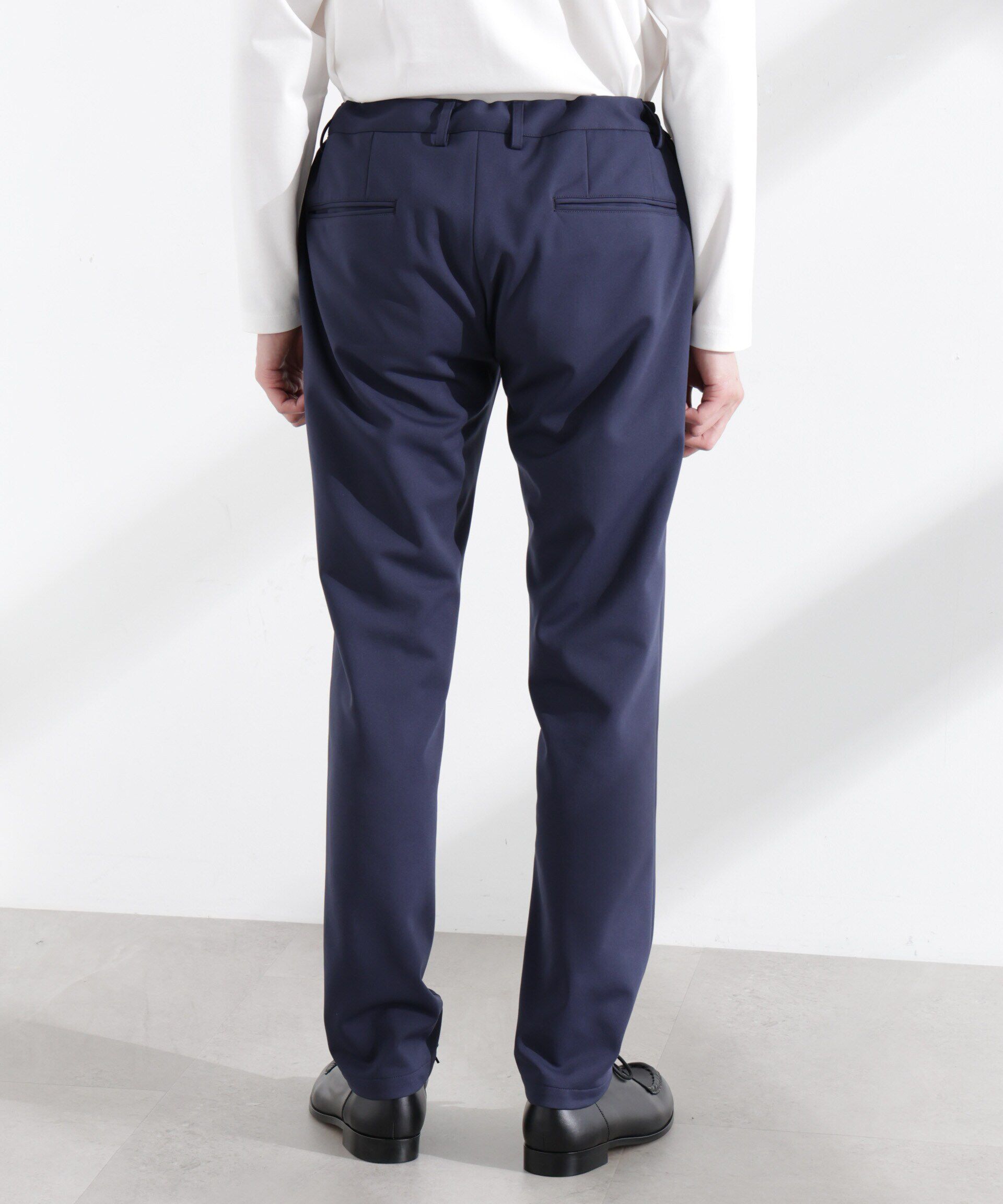 nano･universe「「N TROUSERS BASIC」TEXBRID(R)ポンチストレッチパンツ(セットアップ可)」|スーツ|