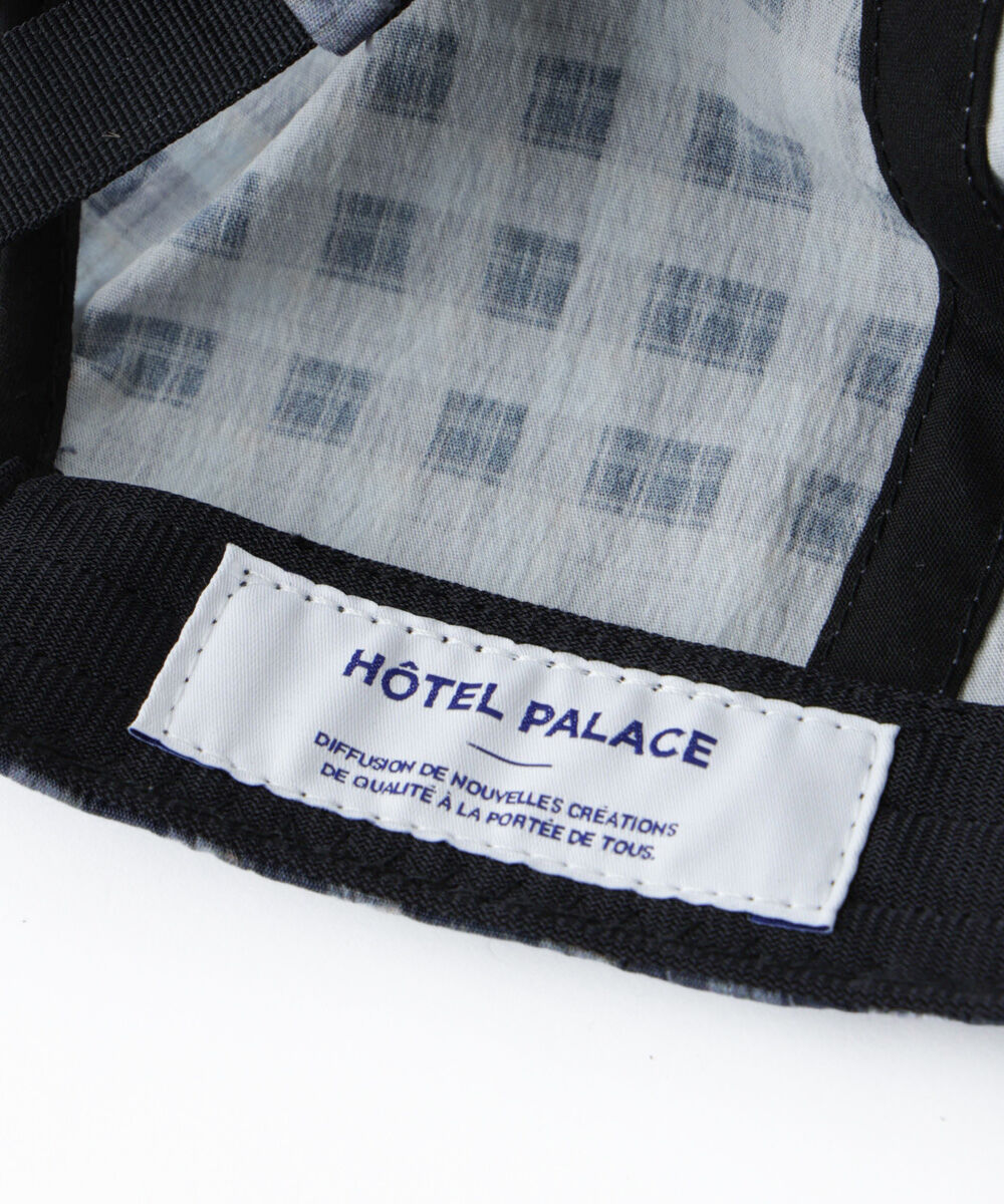 nano･universe「｢HOTEL PALACE｣ オテルパラス デジタルプリントチェックキャップ」|キャップ・キャスケット|