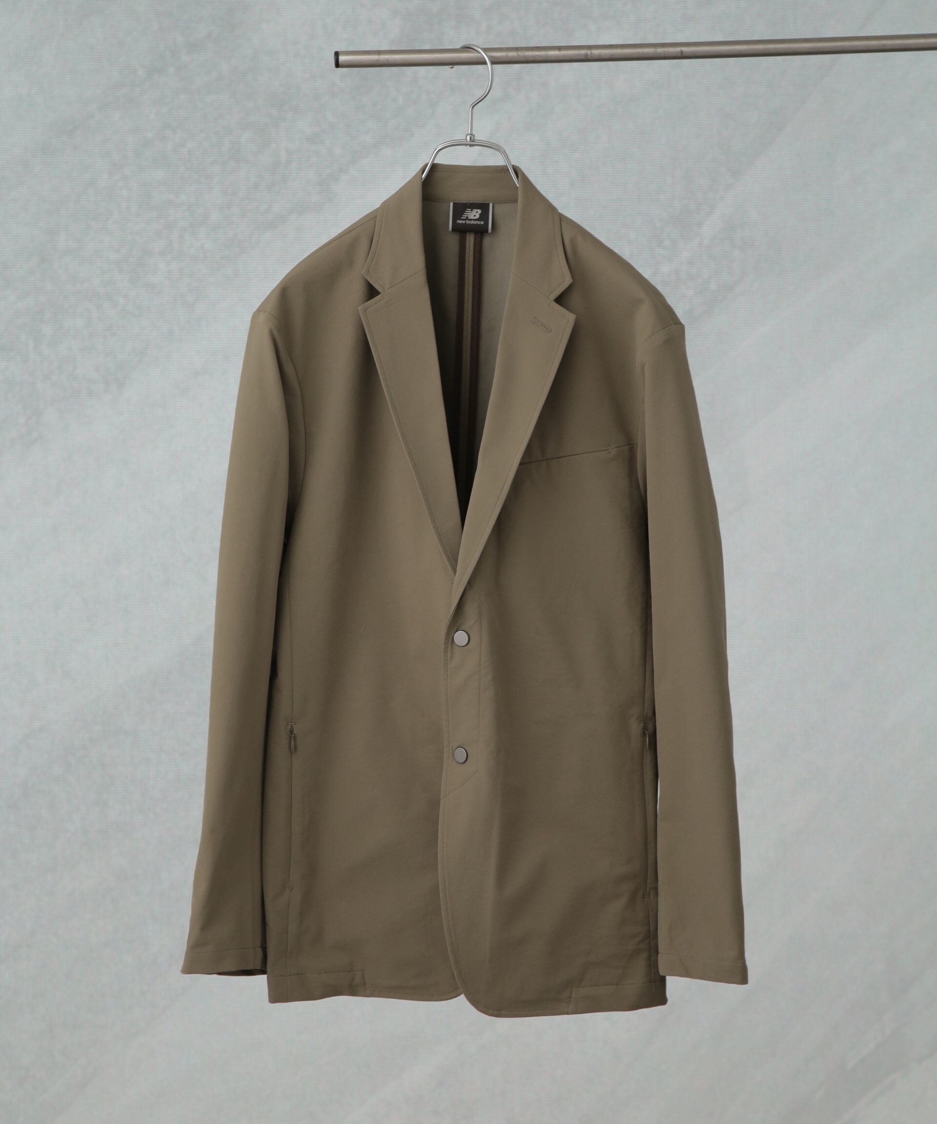 nano･universe「MET24/MET24 Single Jacket」|テーラードジャケット|カーキ