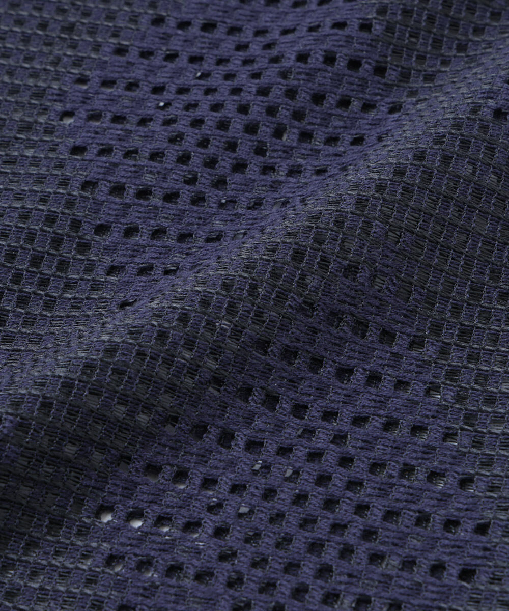 nano･universe「ダイヤレース オープンカラーシャツ」|シャツ・ブラウス|