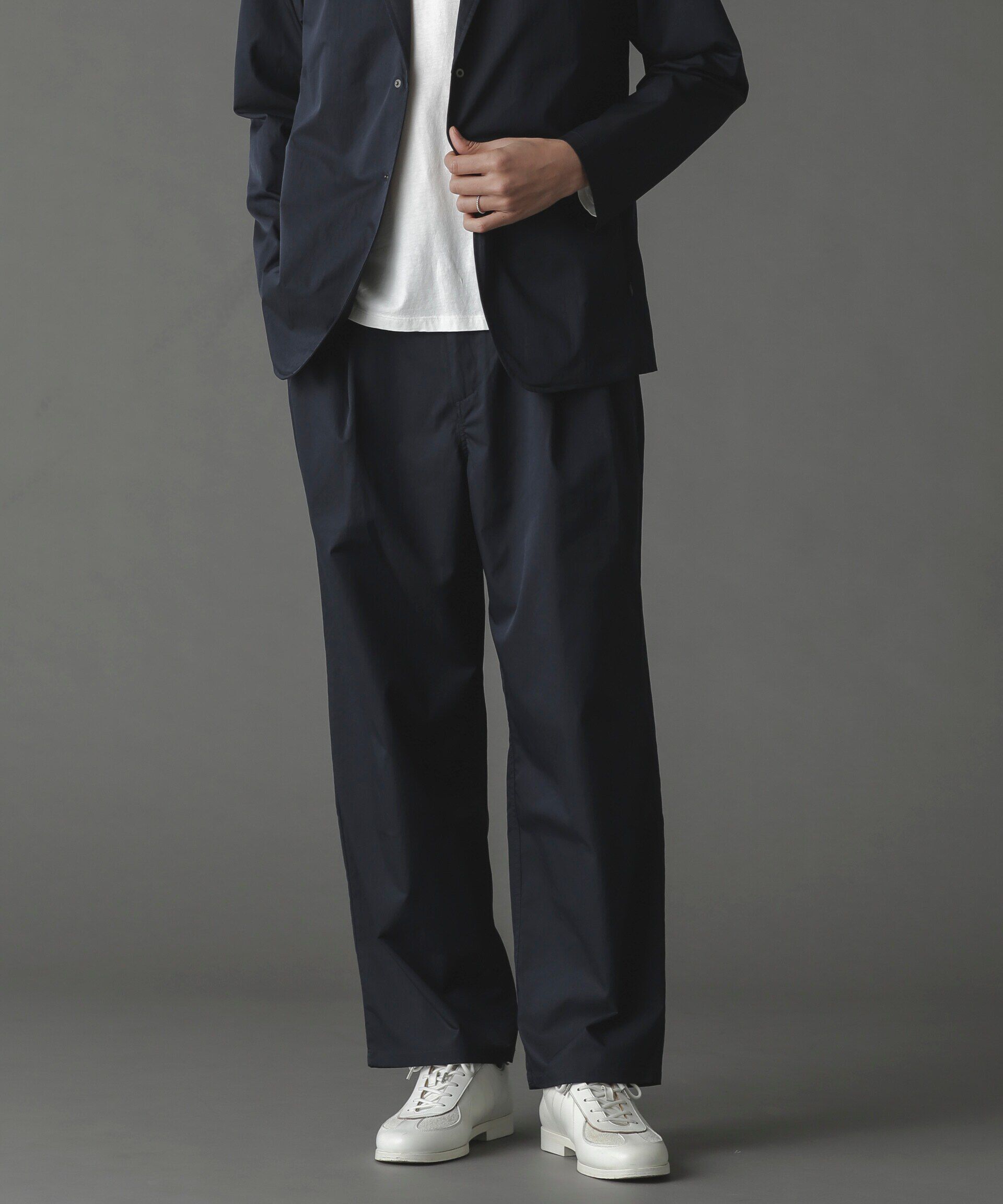 nano･universe「KIMMY/別注 FLEX PANTS(セットアップ可)」|チノ|