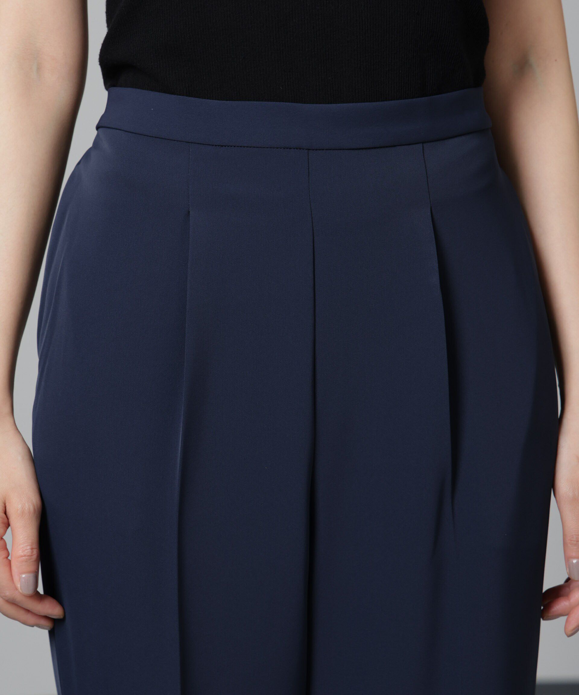 nano･universe「troisiemechaco/ダブルクロス セットアップパンツ」|スーツ|